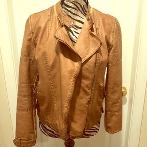 Women’s Faux Leather Jacket